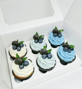 Купить Капкейки с голубикой и орео