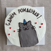 Бенто-торт с котиком на день рождения Купить Бенто-торт с котиком на день рождения