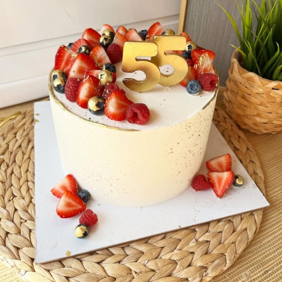 Купить Торт на юбилей 55 лет