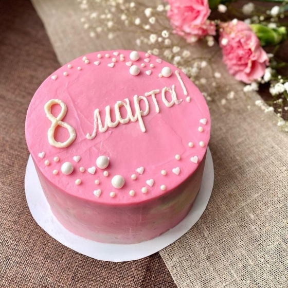 Купить Торт розовый