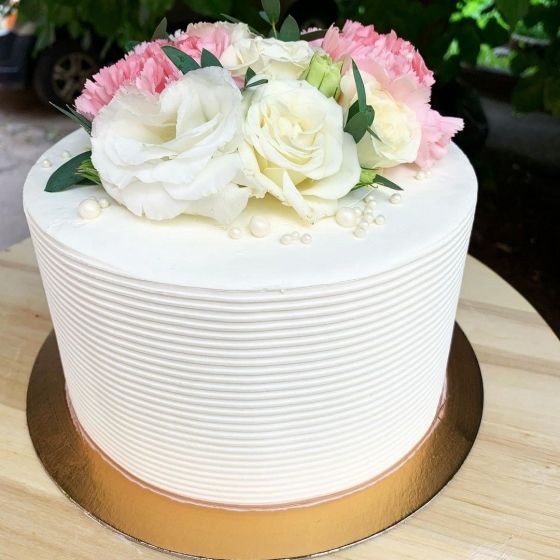 Купить Свадебный торт "ничего лишнего"