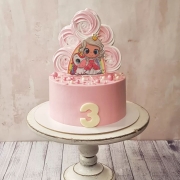 Купить Торт с принцессой для девочки