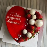 Купить Торт в виде сердца