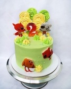 Купить Яркий детский тортик